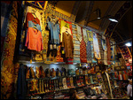 Colorful merchandise at the Grand Bazaar
