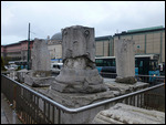 Pillars from Forum of Theodissus by the streetside