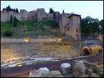 Roman theatre beneath Alcazaba