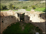 Open Tholos - V is a small speck at the far end.