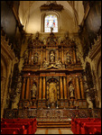 Gothic altarpiece of Capilla Mayor