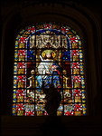 Stained glass at Seville Cathedral