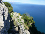 Walking down the Mediterranean Steps