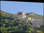 Moorish fortress on the Rock