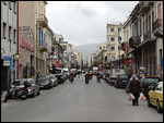 Ermou Street - Parliament in the distance