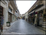 Plaka neighbourhood street, Athens
