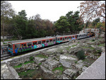 Athens Suburban Train - Outside Ancient Agora