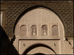 Medresa Ben Yusef - stone and lattice work in wood