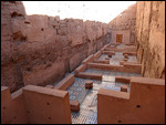 Baadi Palace - excavated mosaic flors