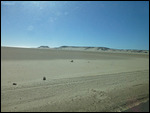 On the Dakhla peninsula looking east at the bay