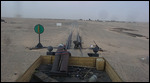 Assistant shifting rail tracks manually