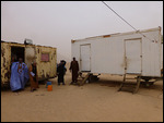 Temporary residence of railroad repair workers