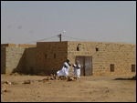 A few families still live outside the old town