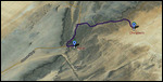 Route Map - Chinguetti to Terjit