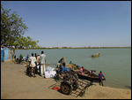 Banks of the River Senegal on the Senegal side