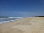Atlantic ocean at Langue de Barberie National Park