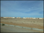 Town along highway, Western Sahara
