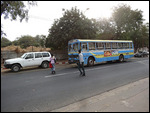 TATA bus in Dakar