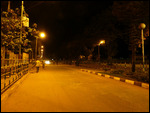 July 22nd drive, the main road, at night 