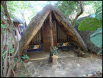 A-Frame hut room at Vic Falls Backpackers