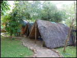 A-Frame hut room at Vic Falls Backpackers