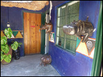 Themed decoration, Vic Falls Backpackers