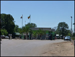 Zimbabwe Border Post across the bridge