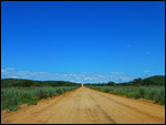 Road from Ochiwarango to Cheetah Conservation Fund