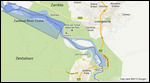 Map of Zambezi River Cruise (approximate)