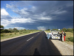 Vehicle breakdown on the way to Gobabis
