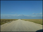 Etosha National Park road