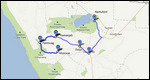 Etosha - Himba, Damaraland, Grootberg (733 km)