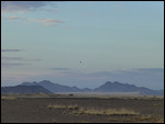 Breakfast balloon ride - aloft over the desert