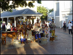 Zulu performers at the V&A Waterfront