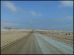 Salt road from Cape Cross to Henties Bay