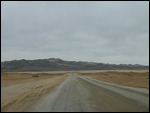 Overcast afternoon on the Skeleton Coast