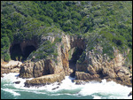 Caves at the base of the Western Head