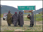 Shepherds at Sani Pass