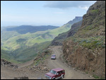 Climbing up to the pass
