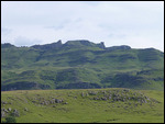 View of Balanced Rock formation from Sani Lodge