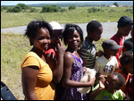 Beneficiaries of the Baz Bus driver