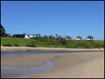 Bulungula Lodge from the beach