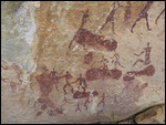 Bushman rock art