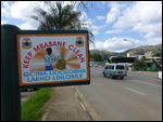 Mbabane street sign