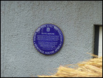 Plaque at home of Desmond Tutu