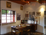 Nelson Madela's desk and study