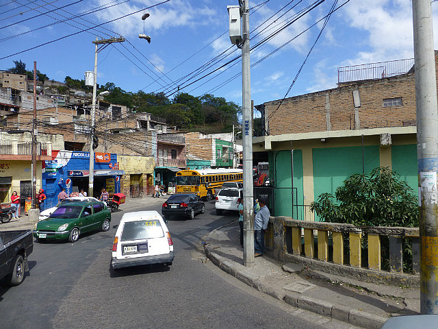 Leaving Tegucigalpa