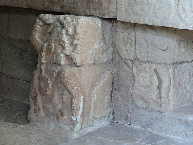 Las Sepulturas - Full Mayan figure