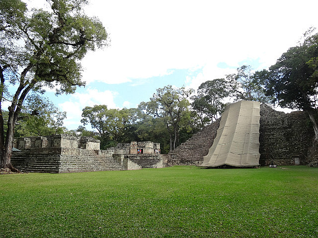 Hieroglyphic Stairway (covered)
