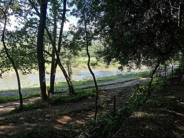 Rio Copan from Las Sepulturas